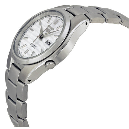 Seiko 5 Automatic Silver Dial Stainless Steel Mens Watch