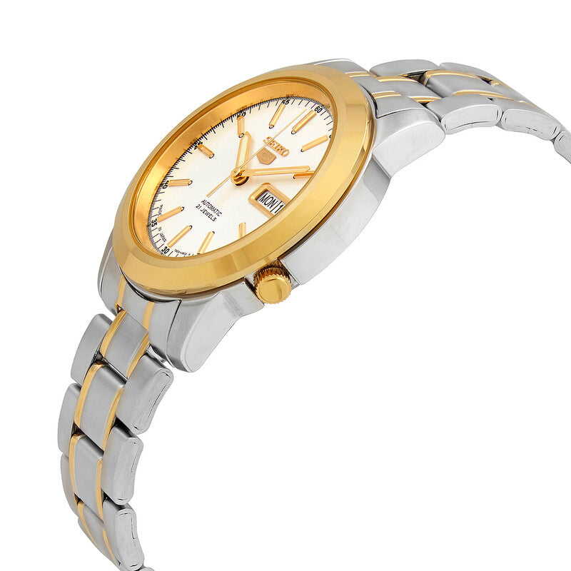 Seiko 5 Automatic Silver Dial Mens Watch
