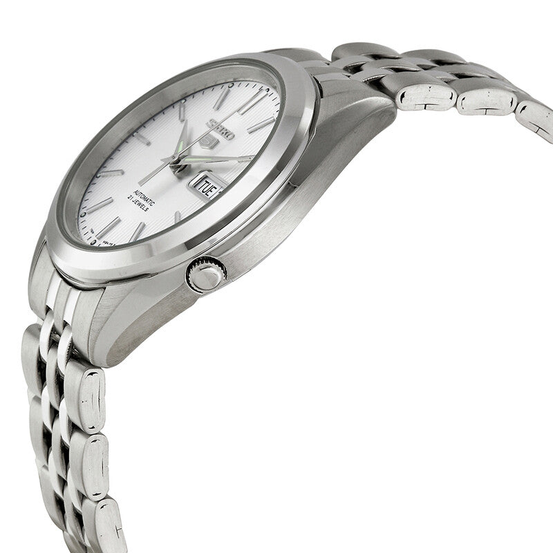 Seiko 5 Automatic Silver Dial Mens Watch