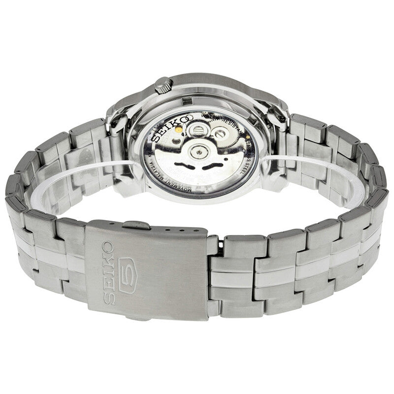 Seiko 5 Automatic Silver Dial Stainless Steel Mens Watch