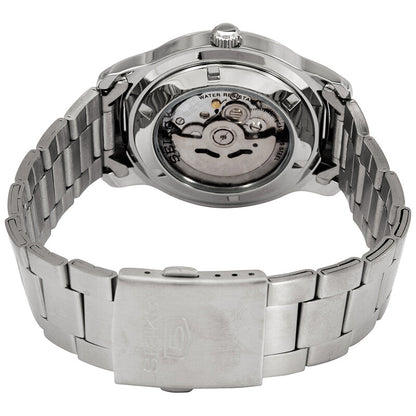 Seiko 5 Automatic White Dial Stainless Steel Mens Watch