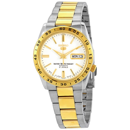 Seiko 5 Automatic White Dial Watch