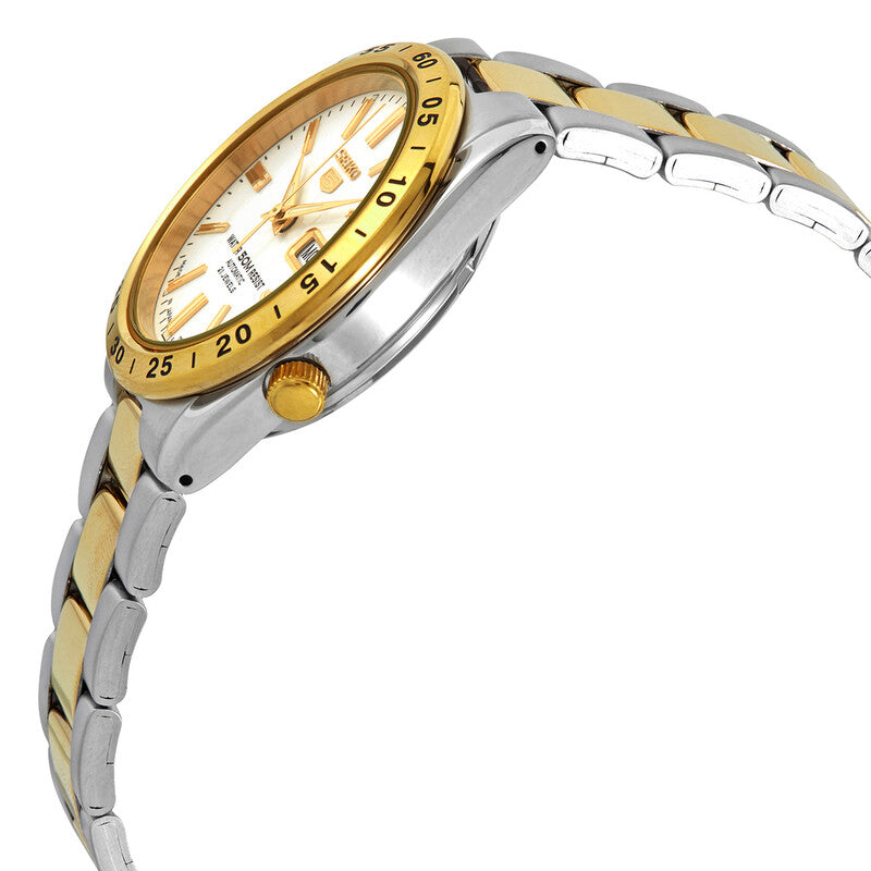 Seiko 5 Automatic White Dial Watch