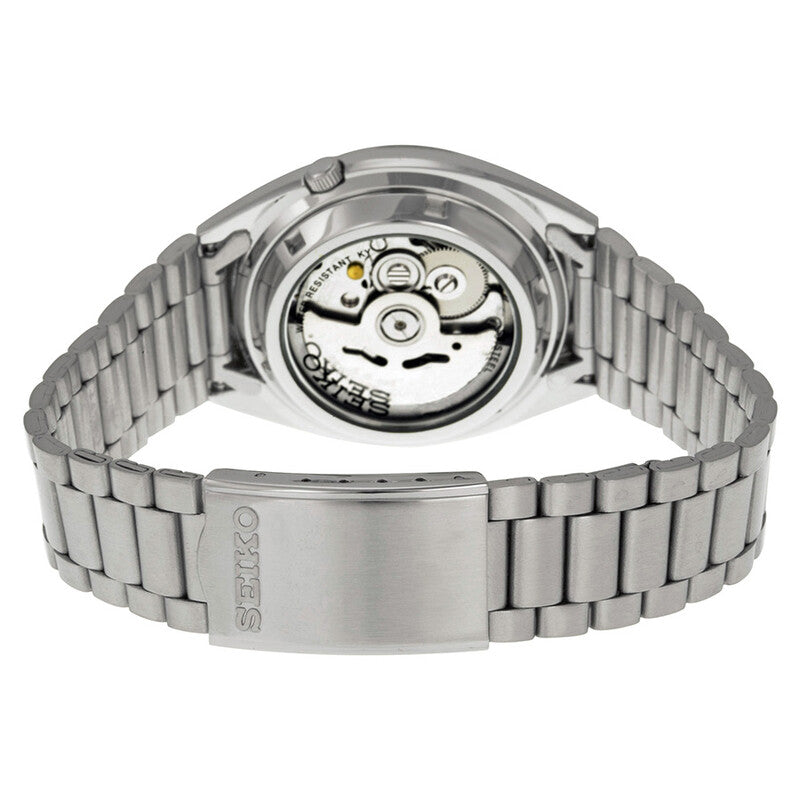 Seiko Series 5 Automatic Off White Dial Mens Watch