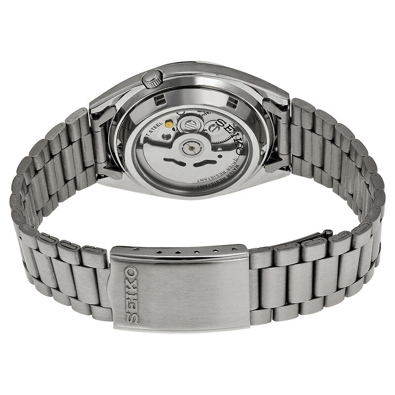 Seiko 5 Automatic Grey Dial Stainless Steel Mens Watch