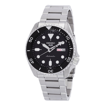 Seiko 5 Sports Automatic Black Dial Mens Watch