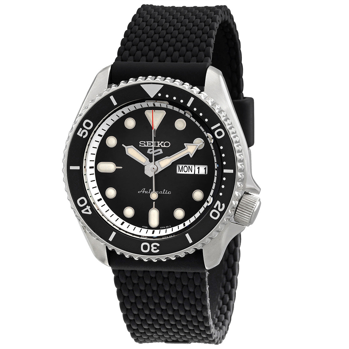 Seiko 5 Sports Automatic Black Dial Mens Watch