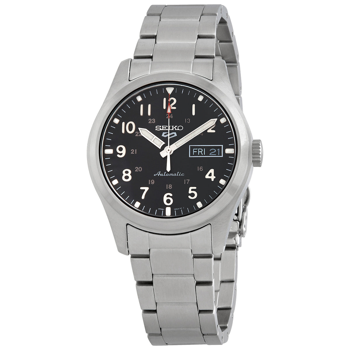 Seiko 5 Sports Automatic Black Dial Mens Watch