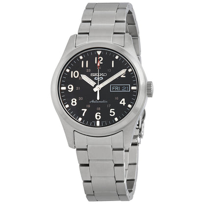 Seiko 5 Sports Automatic Black Dial Mens Watch