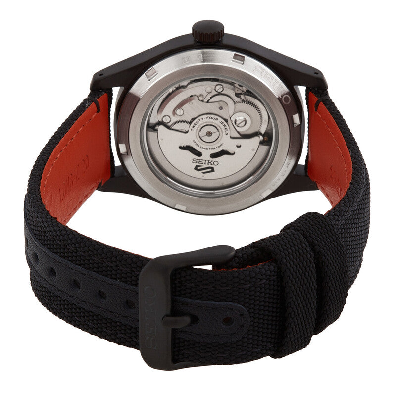 Seiko 5 Sports Automatic Black Dial Mens Watch