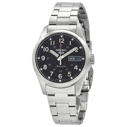 Seiko 5 Sports Automatic Black Dial Mens Watch