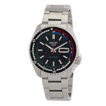 Seiko 5 Sports Automatic Black Dial Mens Watch