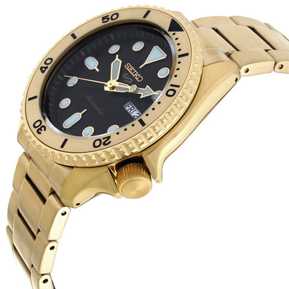 Seiko 5 Sports Automatic Black Dial Mens Watch