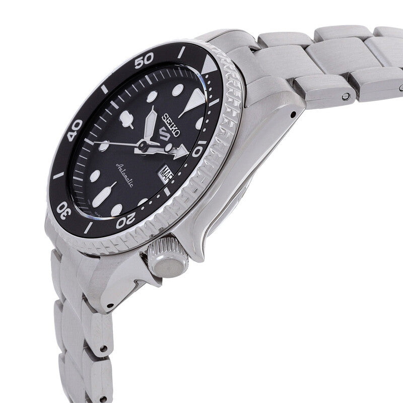 Seiko 5 Sports Automatic Black Dial Mens Watch