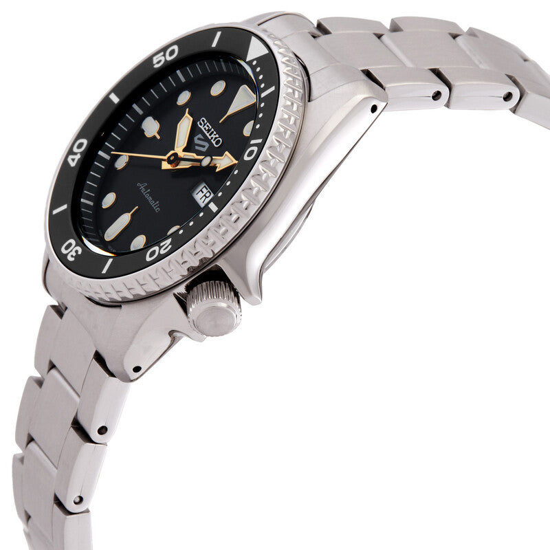 Seiko 5 Sports Automatic Black Dial Mens Watch