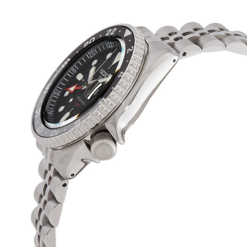 Seiko 5 Sports Automatic Black Dial Mens Watch