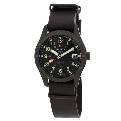 Seiko 5 Sports Automatic Black Dial Mens Watch
