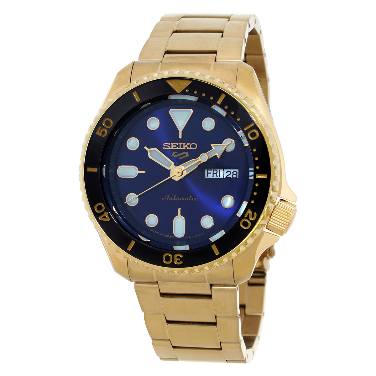 Seiko 5 Sports Automatic Blue Dial Mens Watch