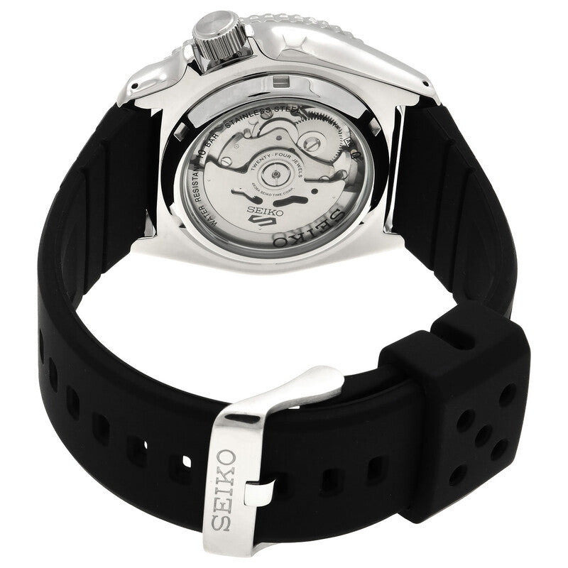 Seiko 5 Sports Automatic Orange Dial Mens Watch