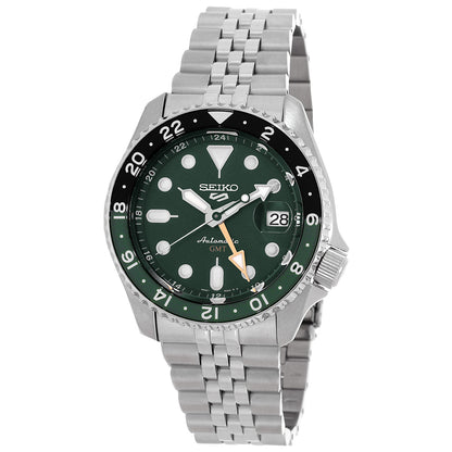 Seiko 5 Sports Skx Gmt Automatic Green Dial Sprite Bezel Mens Watch