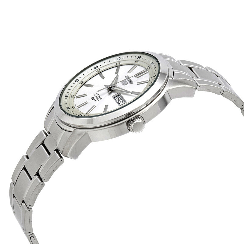 Seiko 5 Automatic White Dial Mens Watch