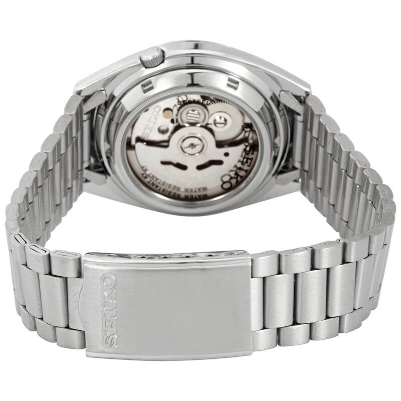 Seiko Automatic White Dial Mens Watch