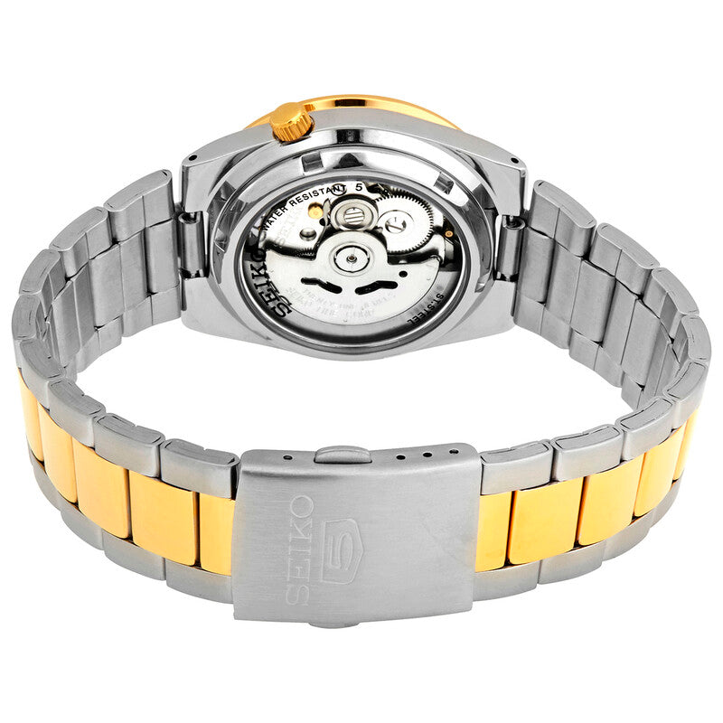 Seiko Automatic White Dial Two-Tone Women's Watch
