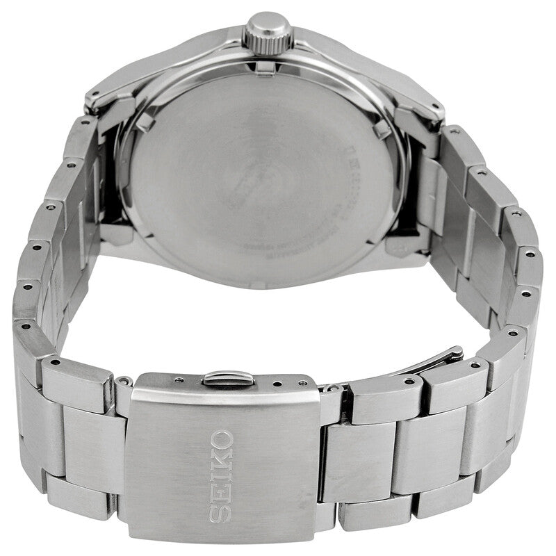 Seiko Classic Quartz Black Dial Mens Watch