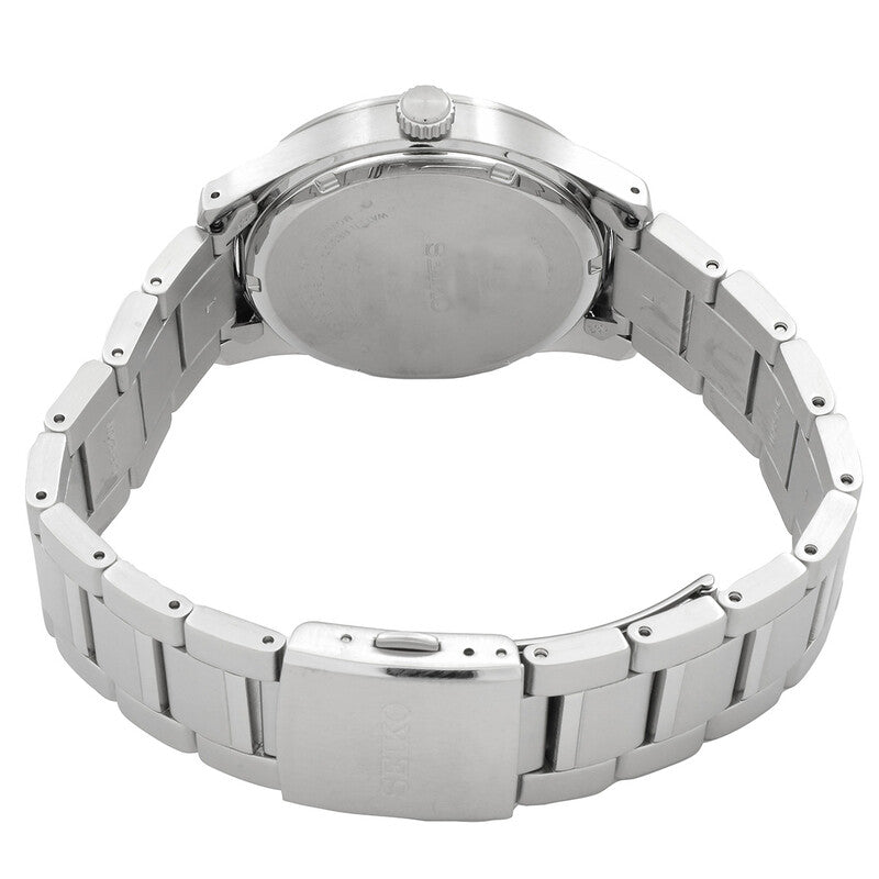 Seiko Classic Quartz Black Dial Mens Watch