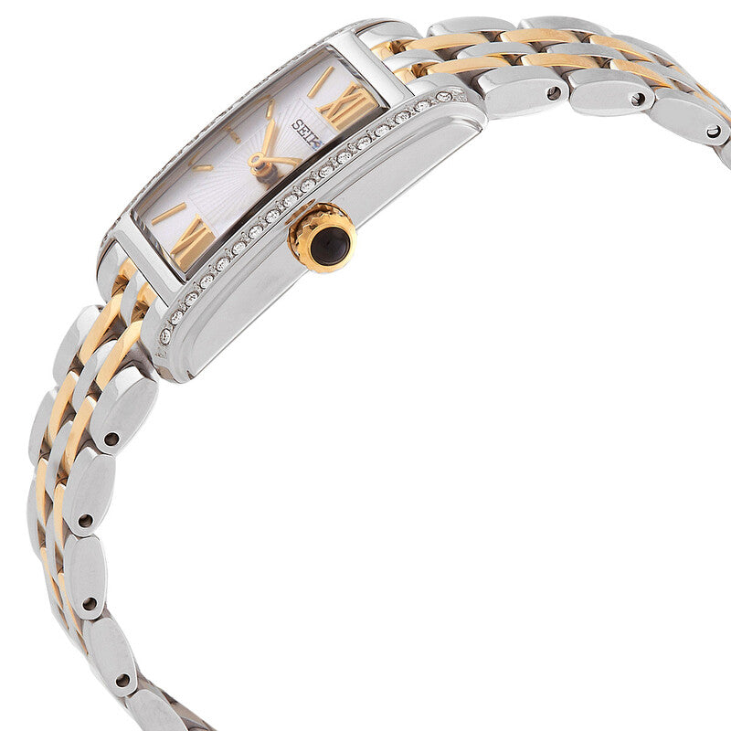 Seiko Classic Quartz Crystal Silver Dial Women's Watch
