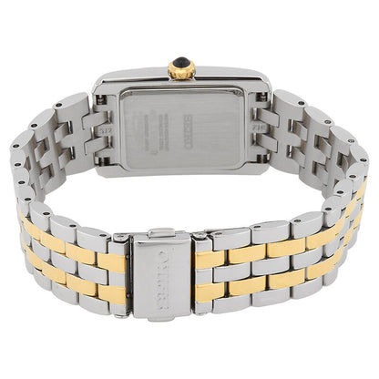 Seiko Classic Quartz Crystal Silver Dial Women's Watch