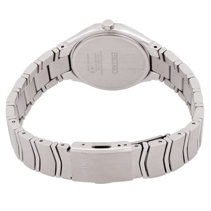 Seiko Classic Quartz Crystal White Dial Women's Watch