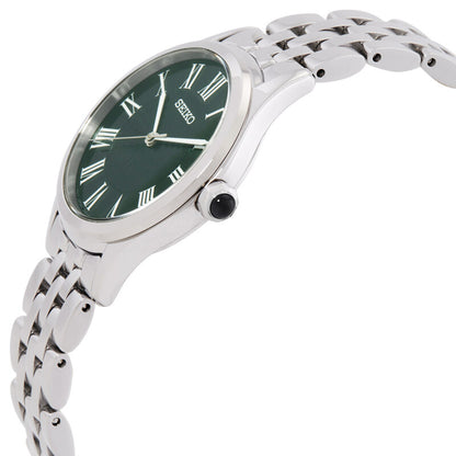 Seiko Classic Quartz Green Dial Women's Watch