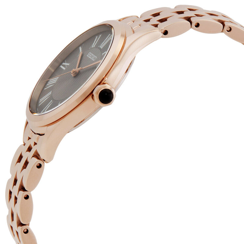 Seiko Classic Quartz Grey Dial Women's Watch