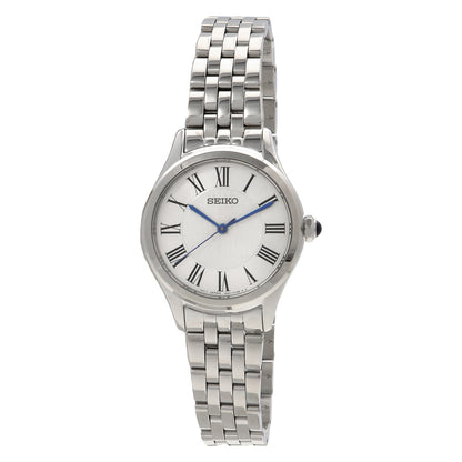 Seiko Classic Quartz White Dial Women's Watch