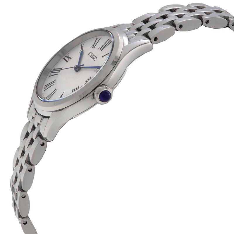 Seiko Classic Quartz White Dial Women's Watch