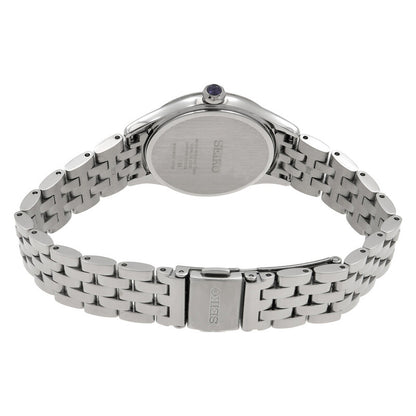 Seiko Classic Quartz White Dial Women's Watch