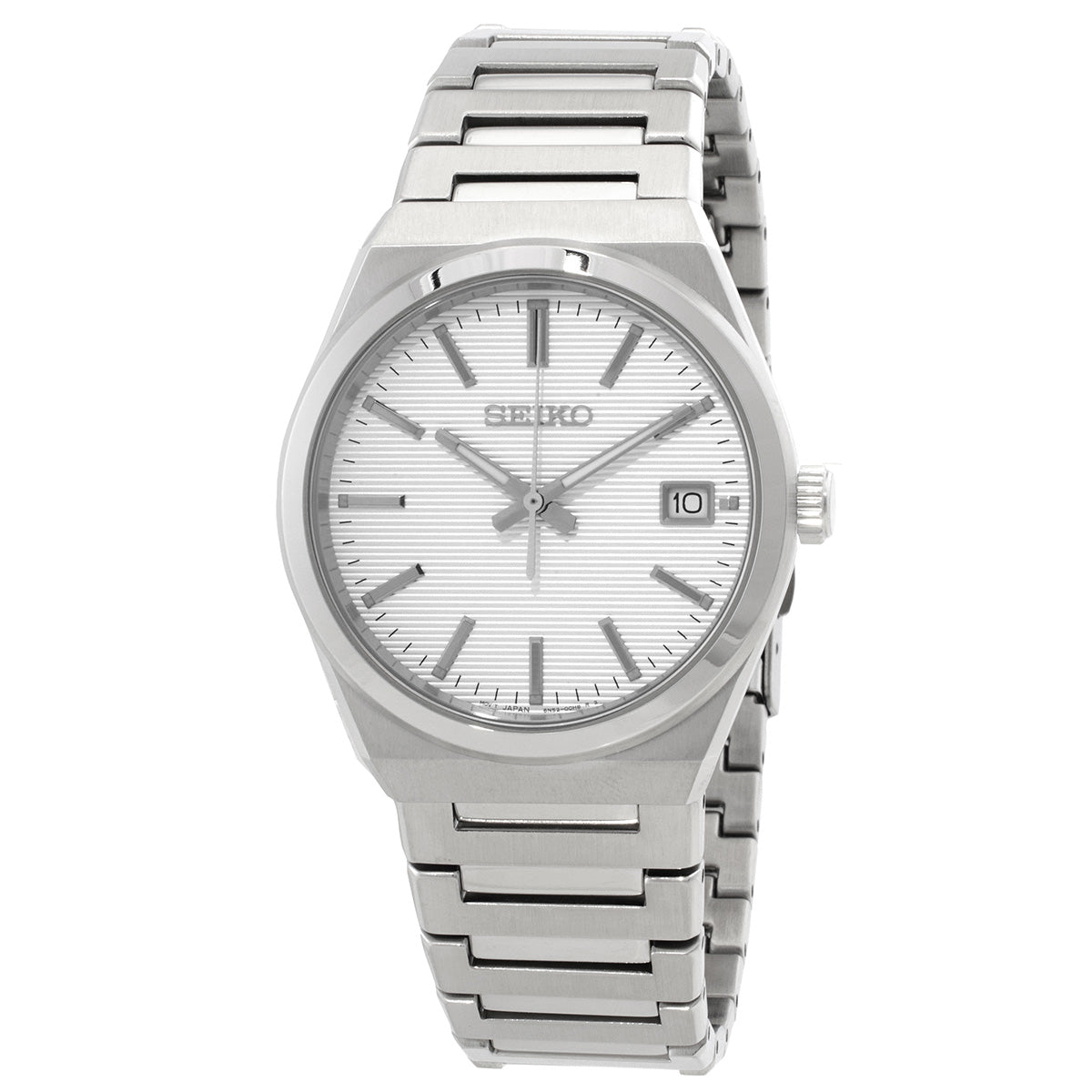 Seiko Classic Quartz White Dial Mens Watch