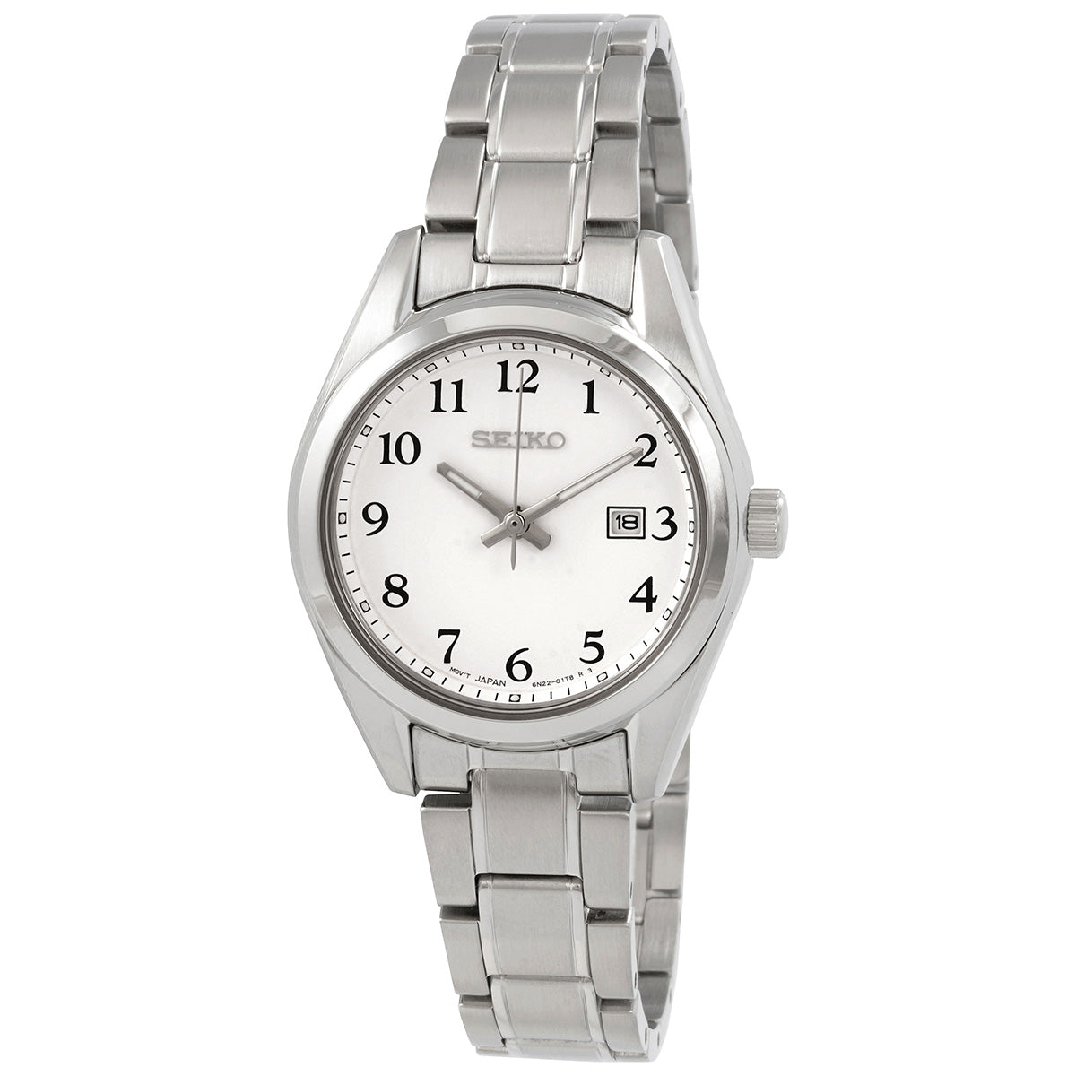 Seiko Core Quartz White Dial Women's Watch