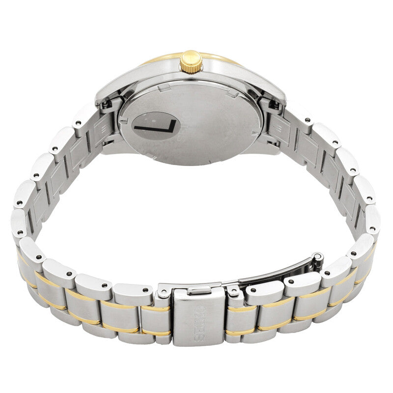 Seiko Diamonds Quartz Silver Dial Two-Tone Women's Watch