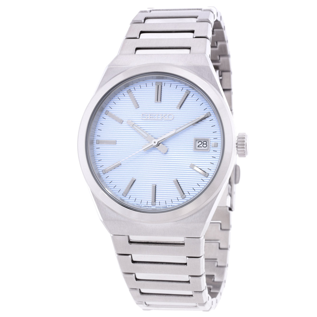 Seiko Essentials Quartz Light Blue Dial Watch