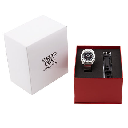 Seiko Limited Edition 5 Sports Automatic Black Dial Watch
