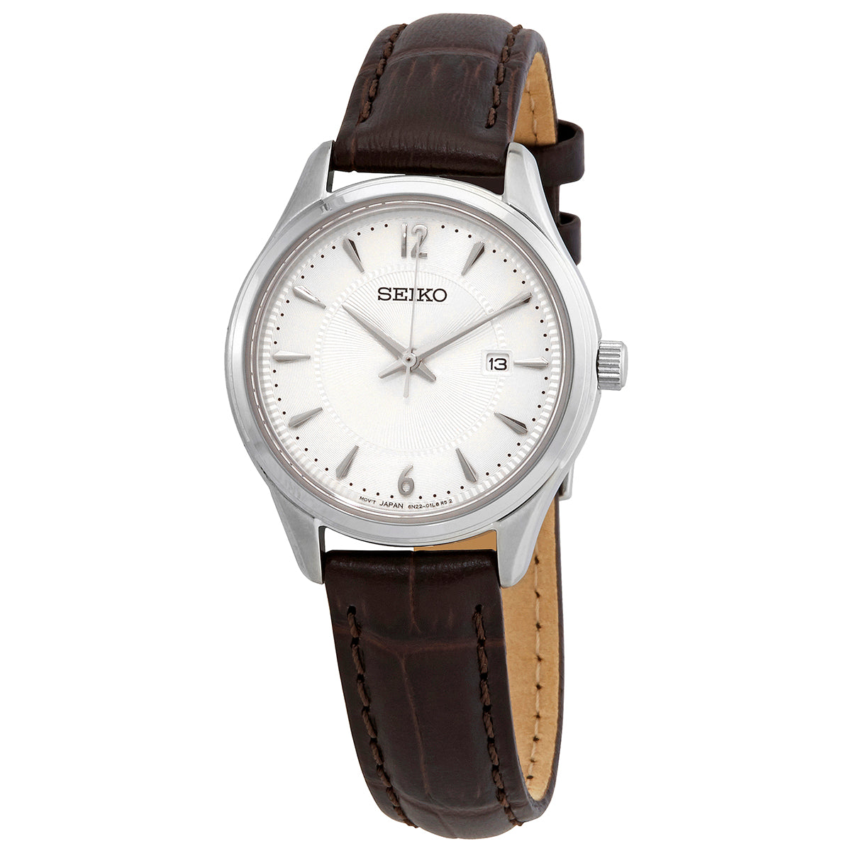 Seiko Essentials Noble Quartz Silver Dial Women's Watch