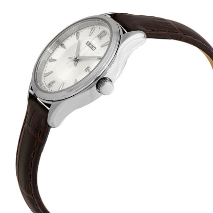 Seiko Essentials Noble Quartz Silver Dial Women's Watch