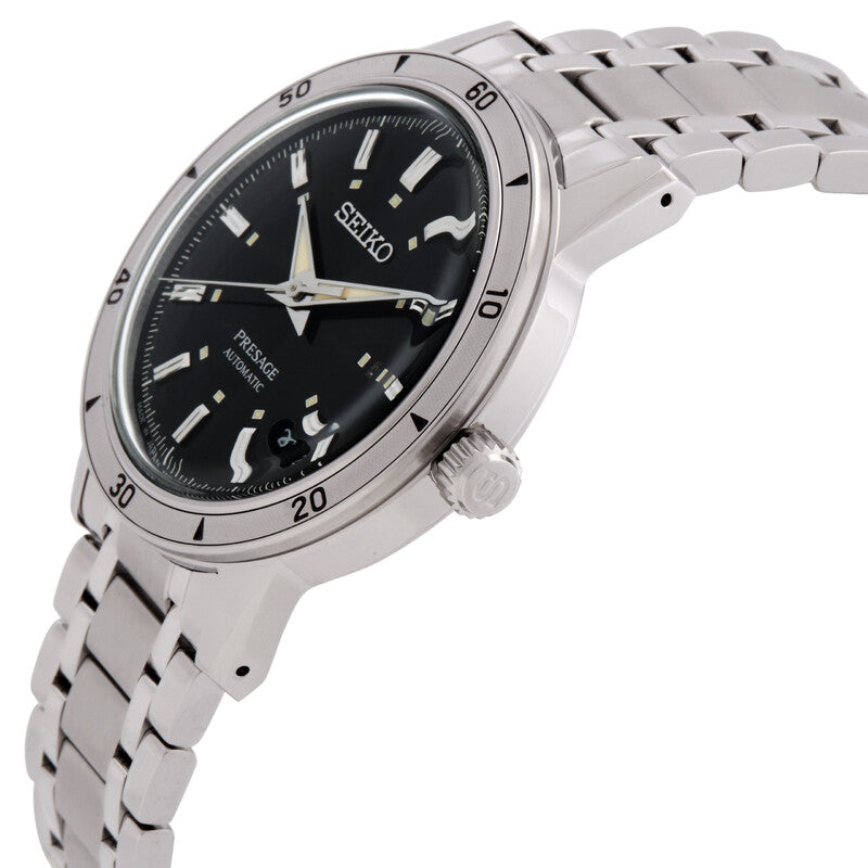 Seiko Presage Automatic Black Dial Mens Watch