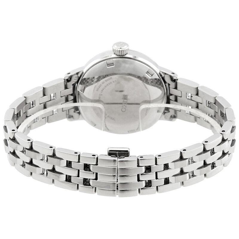 Seiko Presage Automatic Diamond Blue Dial Women's Watch