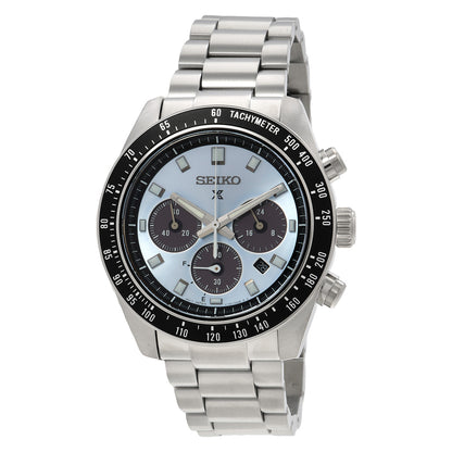 Seiko Prospex Chronograph Quartz Blue Dial Mens Watch