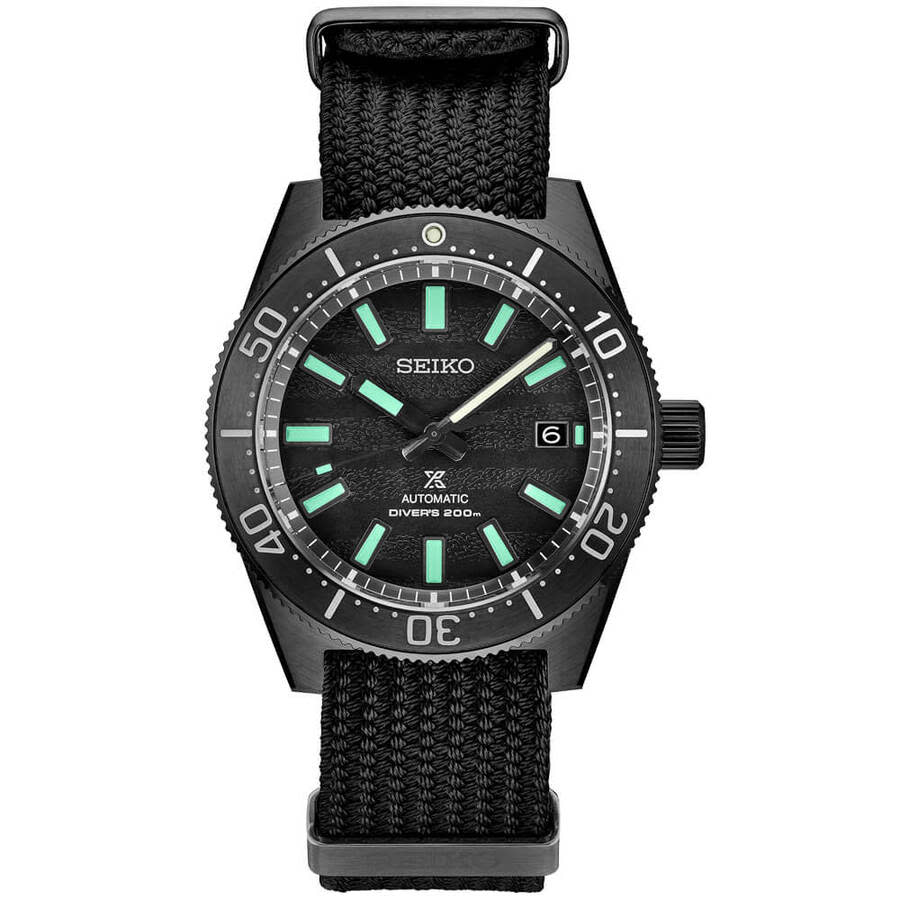 Seiko Prospex Luxe 62Mas Automatic Black Dial Mens Watch