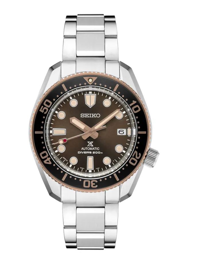 Seiko Prospex Luxe Automatic Brown Dial Mens Watch