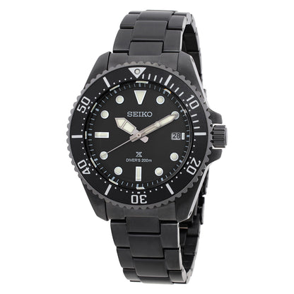 Seiko Prospex Solar Black Dial Mens Watch